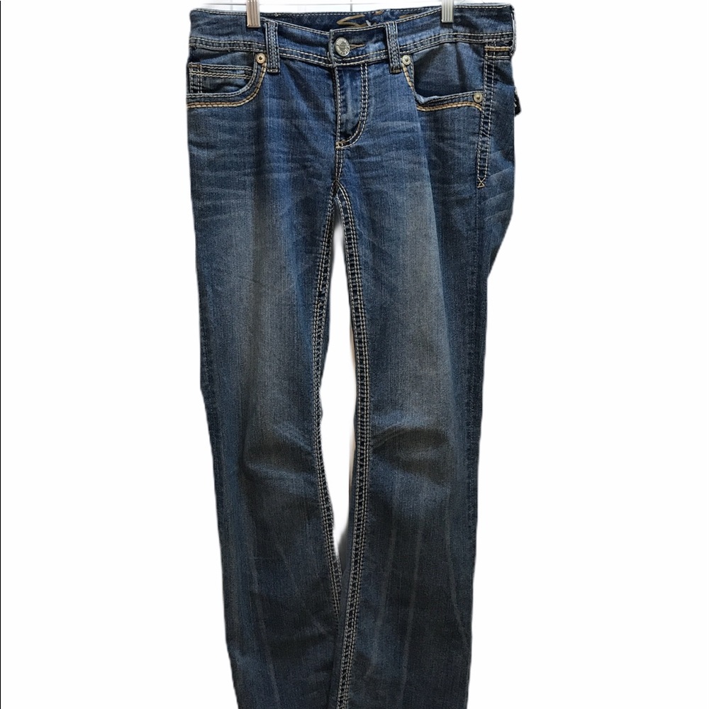 Seven 7 jeans, women size 6 boot cut distressed
